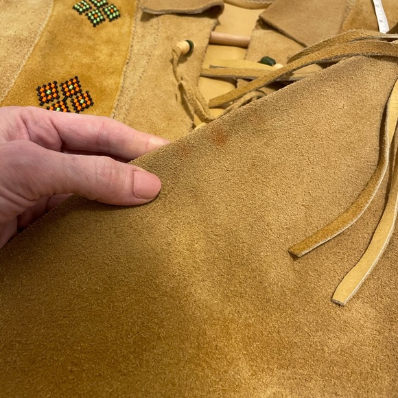 Leather fringe jacket - Picture 10 of 15